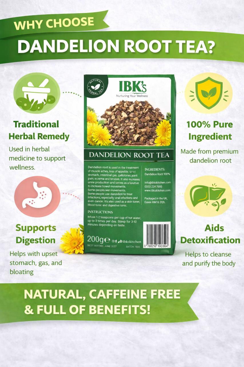 Ibk’s Kitchen Dandelion Root Tea