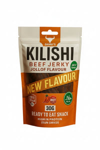 Danny's Kilishi (Nigerian Beef Jerky) Jollof Flavour