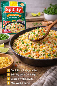 SpiCity Fried Rice Seasoning 10g – Nigerian Fried Rice Spice Mix UK