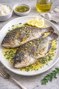 Frozen Tilapia Gutted & Scaled  (2 x Pack of 3) Large Box