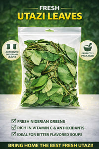 Fresh Utazi Leaves – Bitter Leaf Herb for Nsala & Abacha UK