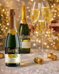 Pure Heaven Sparkling White Grape Juice 750ml – Refreshing Non-Alcoholic Fizzy Drink