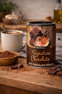 Redmall Signature Hot Chocolate Powder – Rich Cocoa Drink Mix with Cinnamon & Vanilla | UK